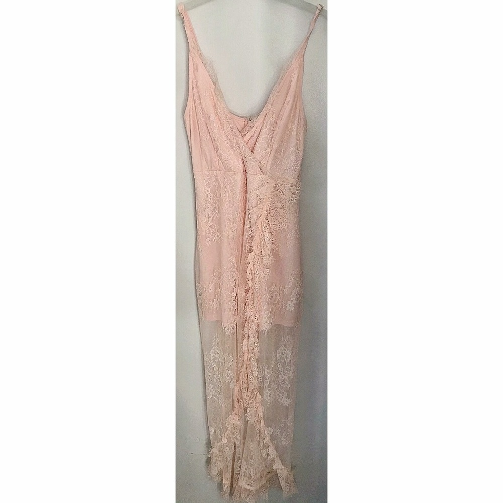 Forever 21 Lacey High Low Dress